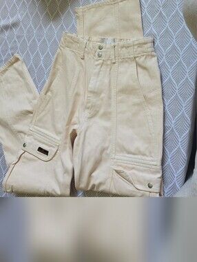BDG Cream Utility Pocket Pants Cargo